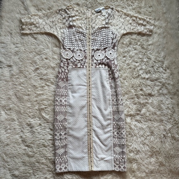 Anthropologie Beguile by Byron Lars Carissima Sheath Dress - Size 4 - Picture 2 of 6